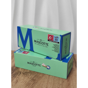 Сигаретні гільзи Mascotte Carbon – 200 шт, з вугільним фільтром для чистішого куріння